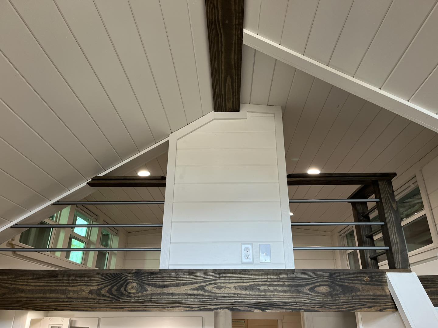 ACC-02 — vaulted shiplap ceiling and loft