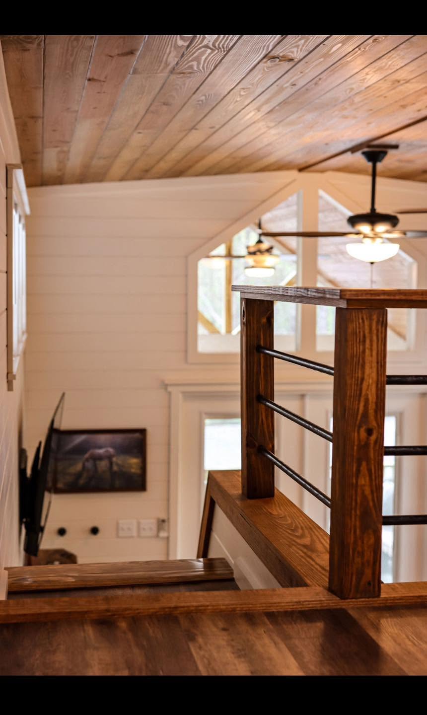 Kelsey 1.0 — loft overlooking the great room
