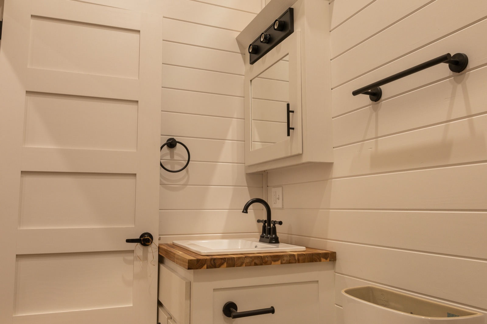 The Boxcar — Bathroom vanity