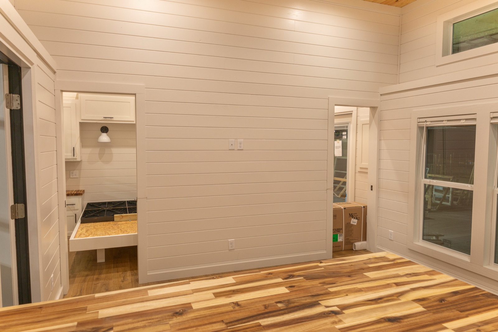 The Boxcar — Living area