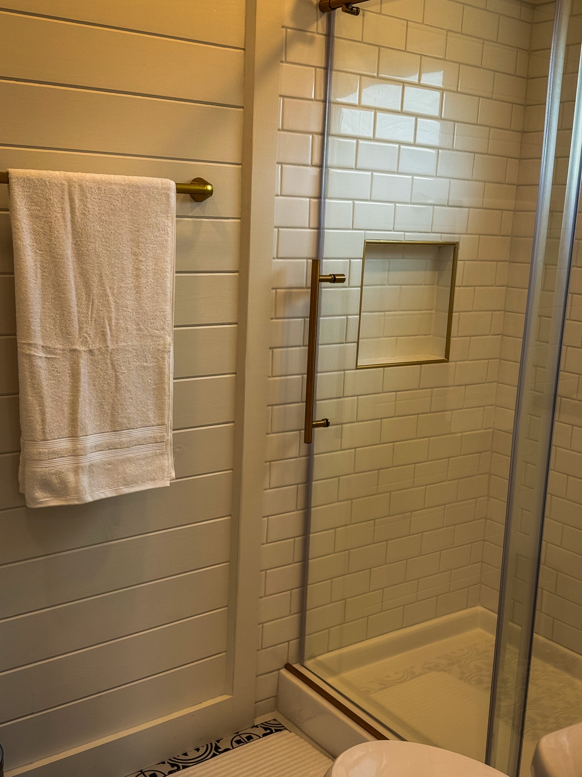The Nest — Bathroom shower