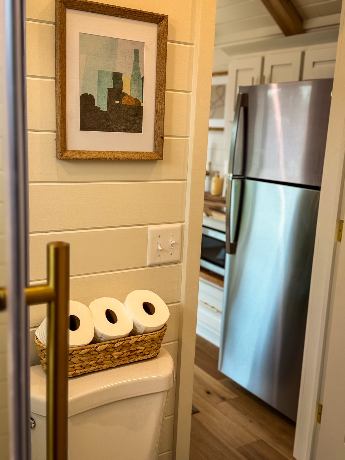 The Nest — Bathroom from doorway