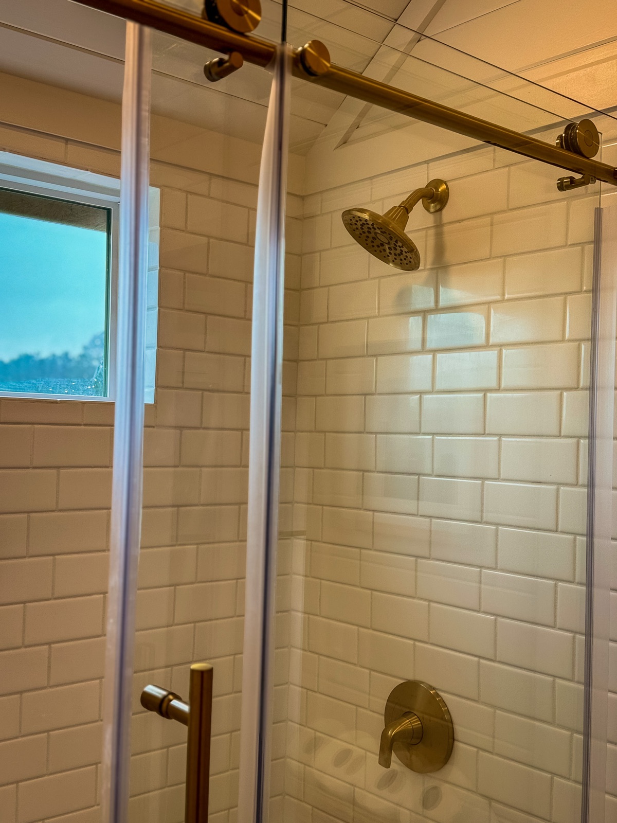 The Nest — Shower detail
